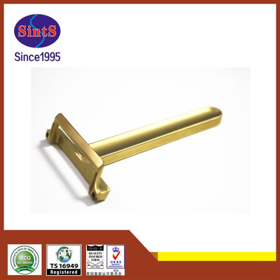 ODM Metal Stainless Steel Razor Handle With PVD Brush Surface
